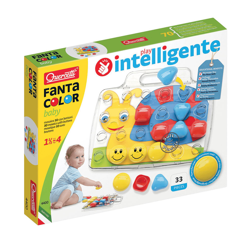 Quercetti - Stiftmosaik - Fantacolor Baby