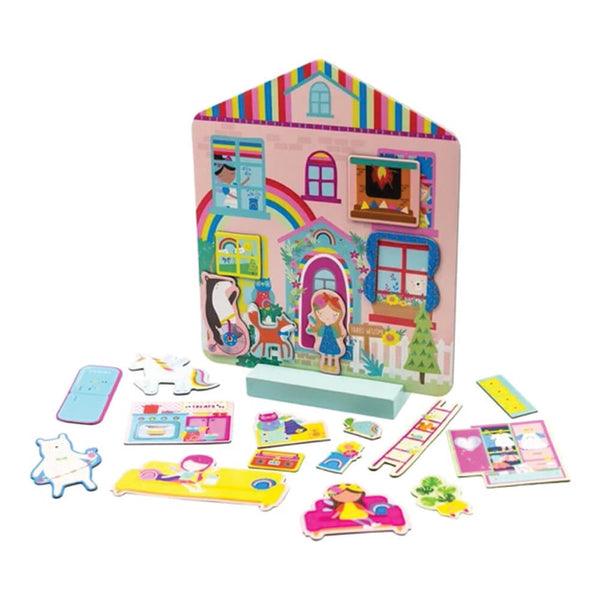 Floss & Rock - Magnet tavle - Unicorn & Rainbow