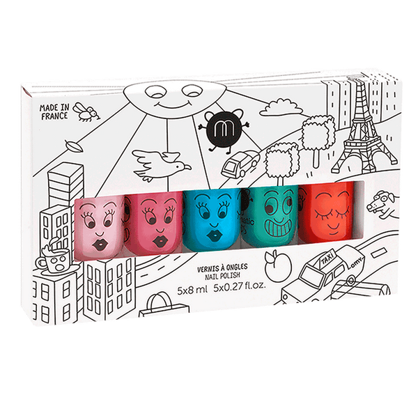 Nailmatic - Neglelak - 5 stk. - Bella Cookie, Freezy Rio, Dori
