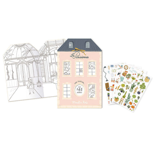 Moulin Roty - Klistermærkebog - Paris - 20 sider