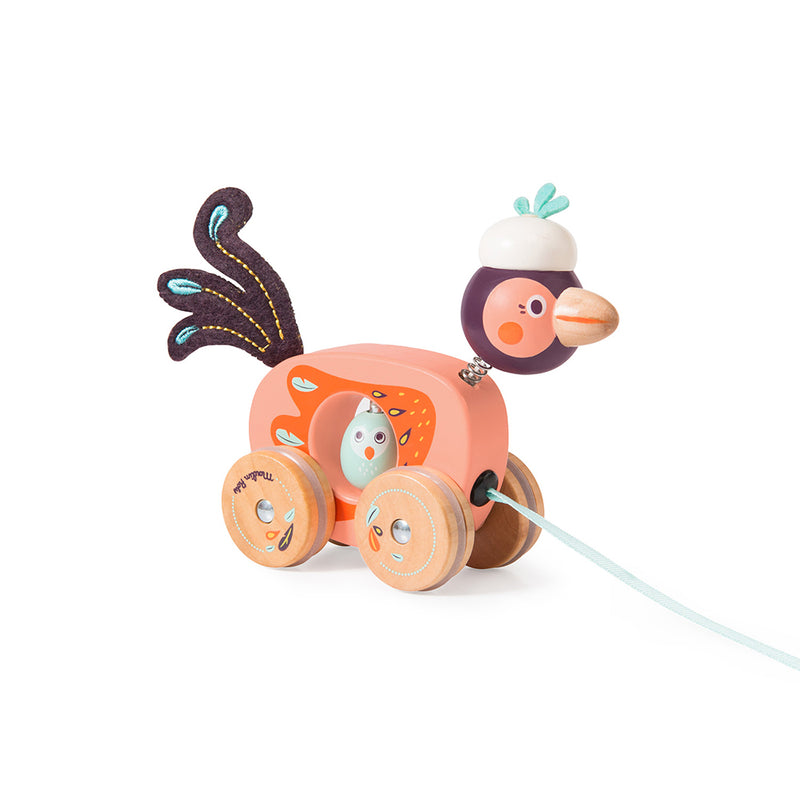 Moulin Roty - Trækkedyr - Lille paradisfugl