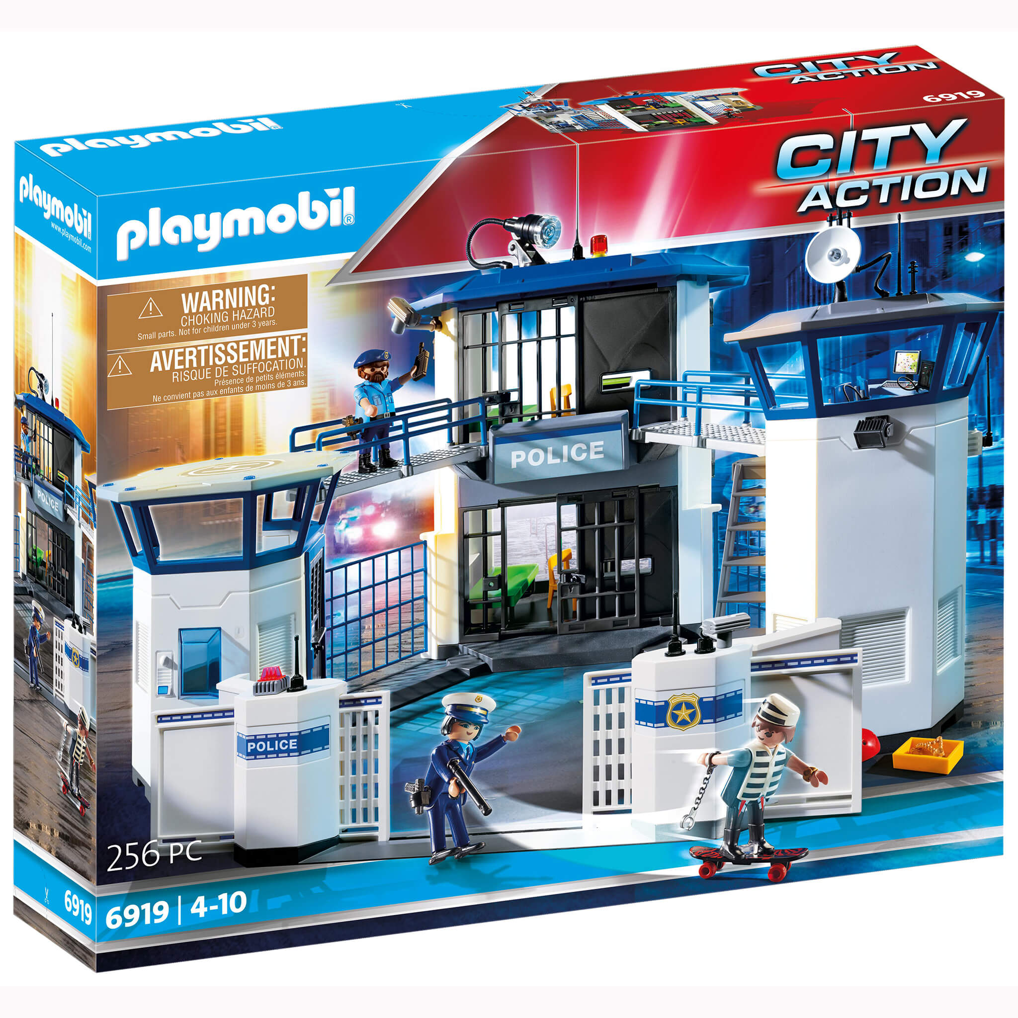 Playmobil - Politihovedkvarter med fængsel