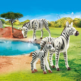 Playmobil - 2 zebraer med baby