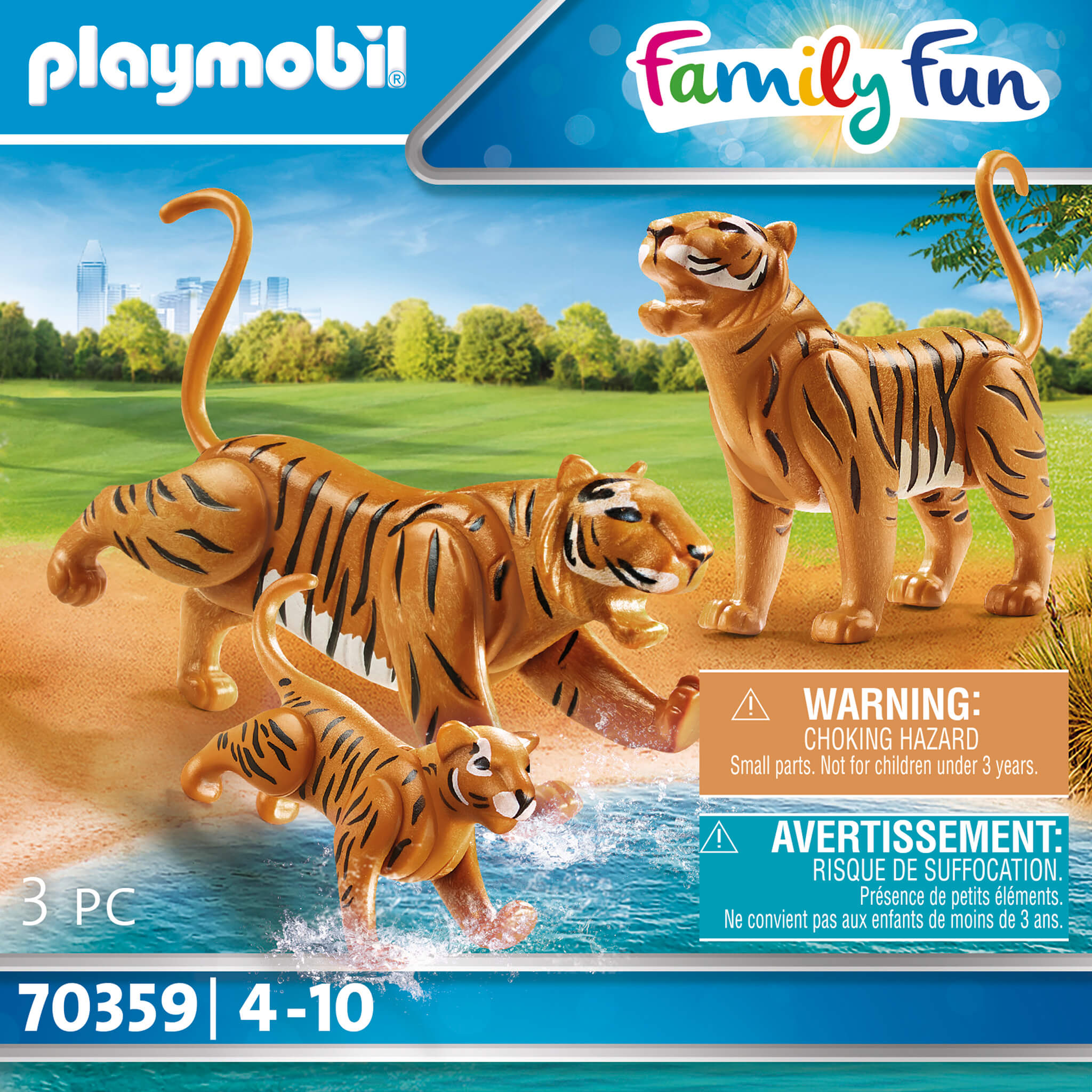 Playmobil - 2 tigre med baby