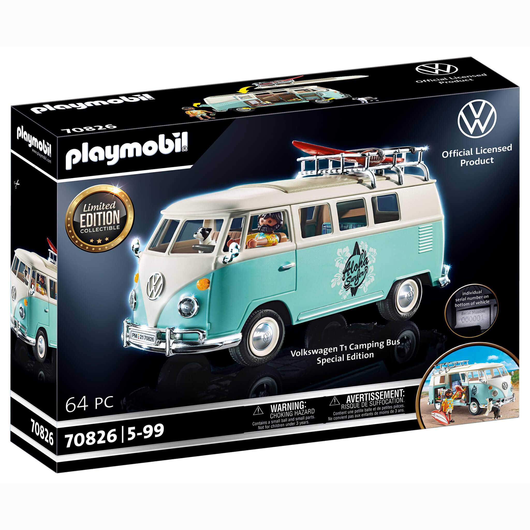 Playmobil - Volkswagen T1 Camping Bus - Special Edition