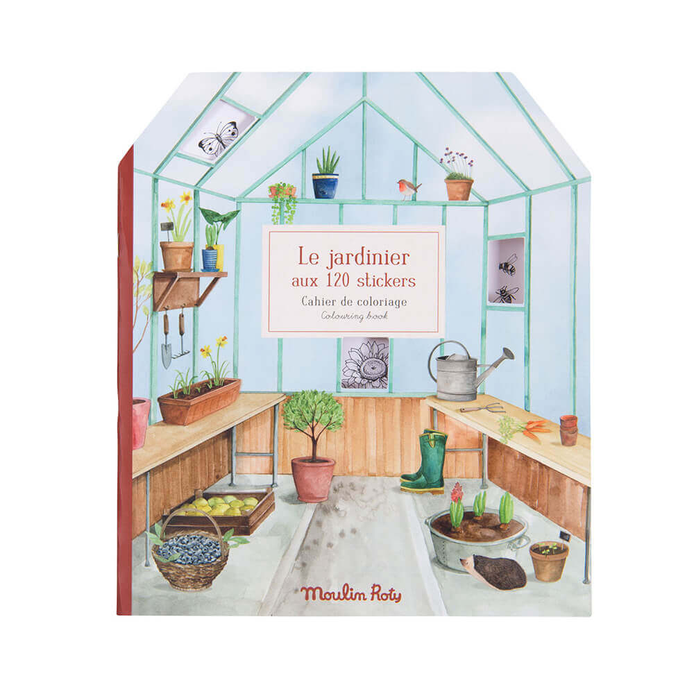 Moulin Roty - Klistermærkebog - Gartner