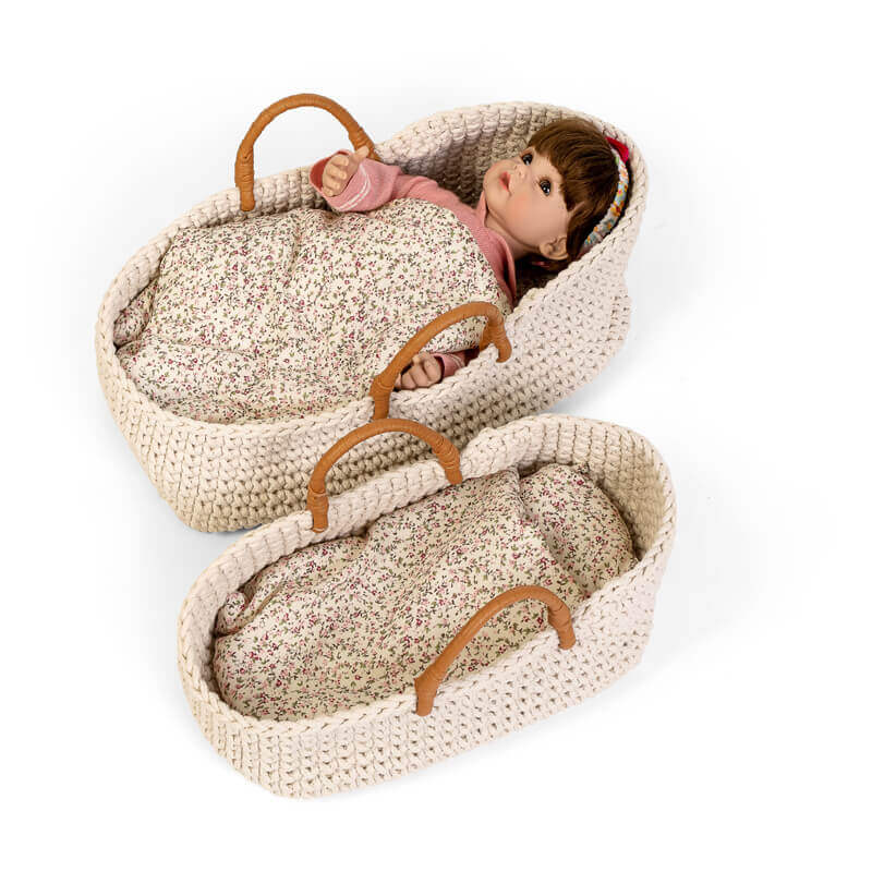 By Astrup - Strikket dukkelift, 35 cm.
