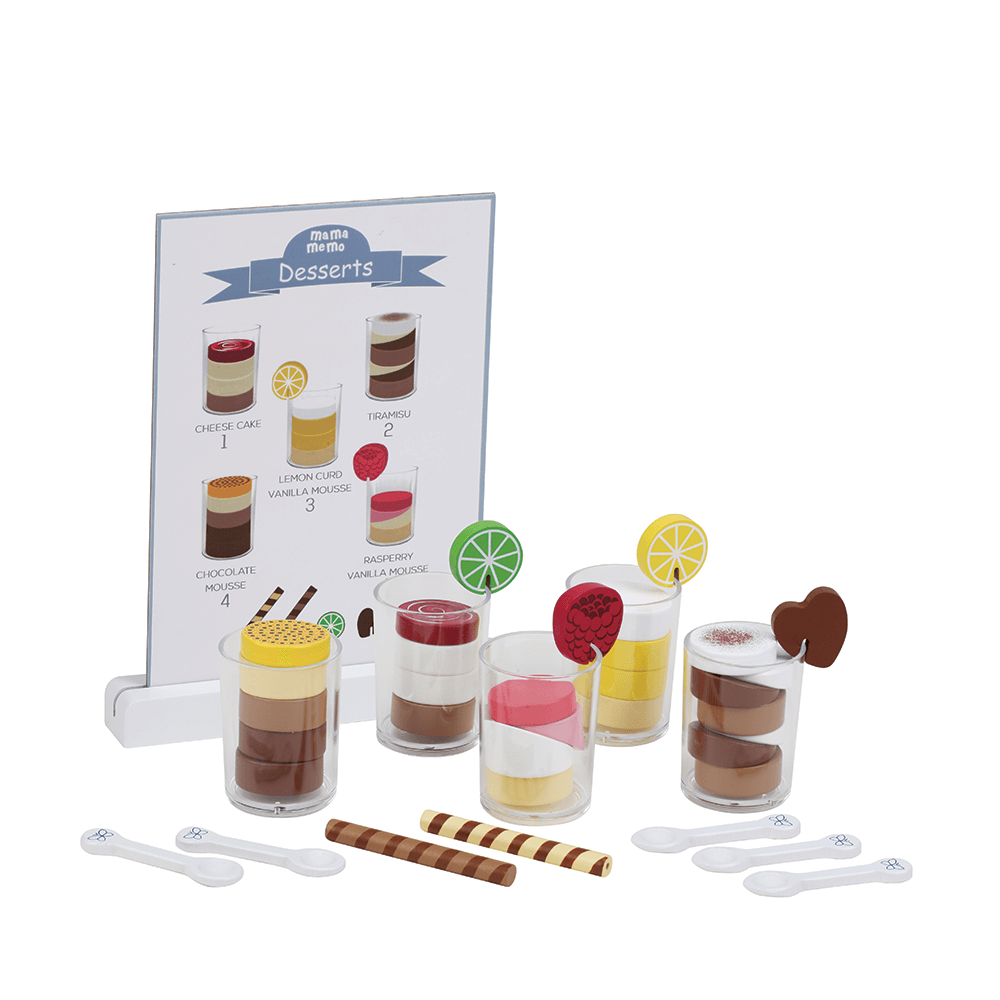 Mamamemo - DESSERTER I GLAS
