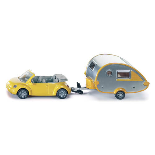 Siku - Bil med campingvogn