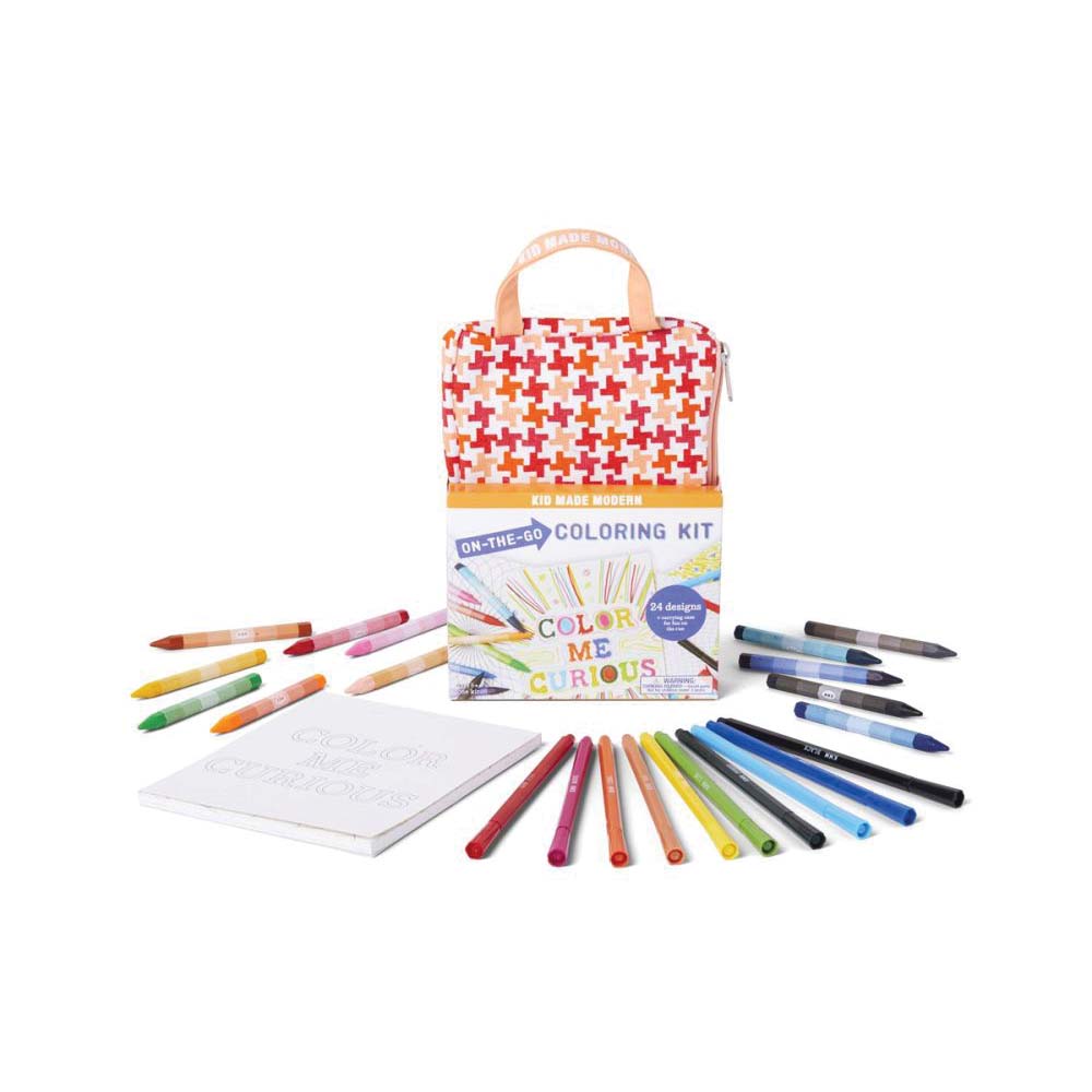 Kid Made Modern - On-the-Go Coloring Kit