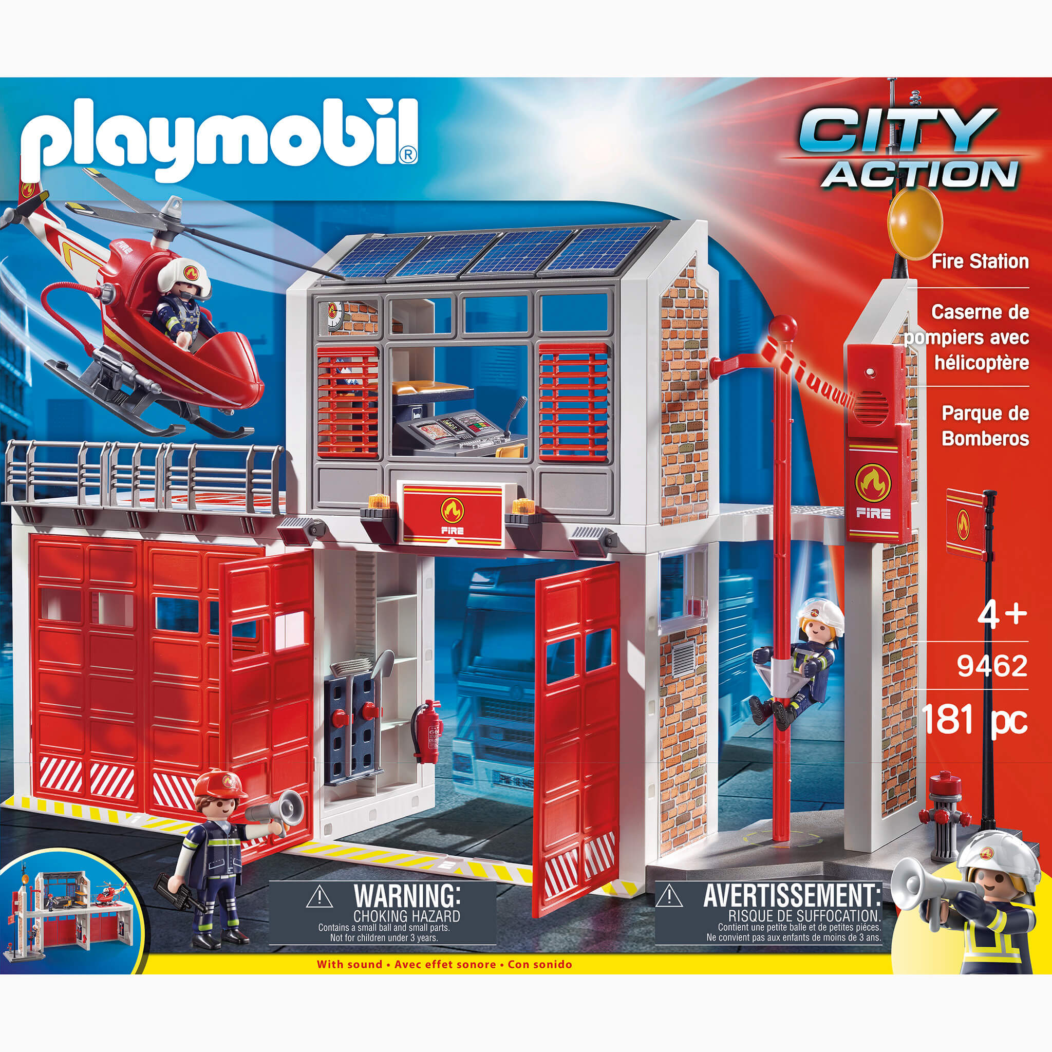 Playmobil - Stor brandstation