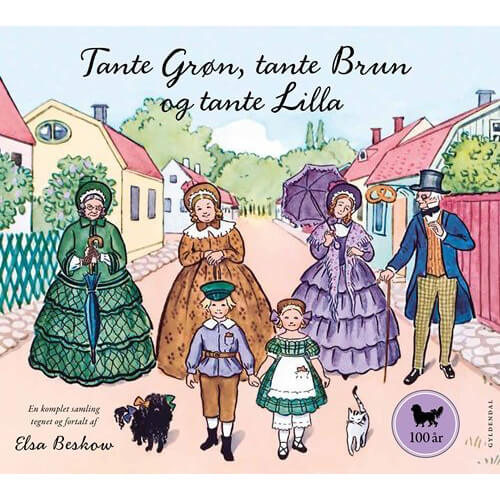 Gyldendal - Tante Grøn, tante Brun og tante Lilla