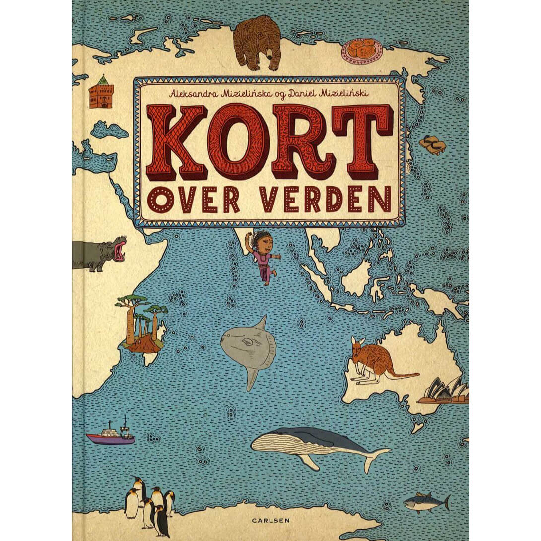 Carlsen - Kort over verden