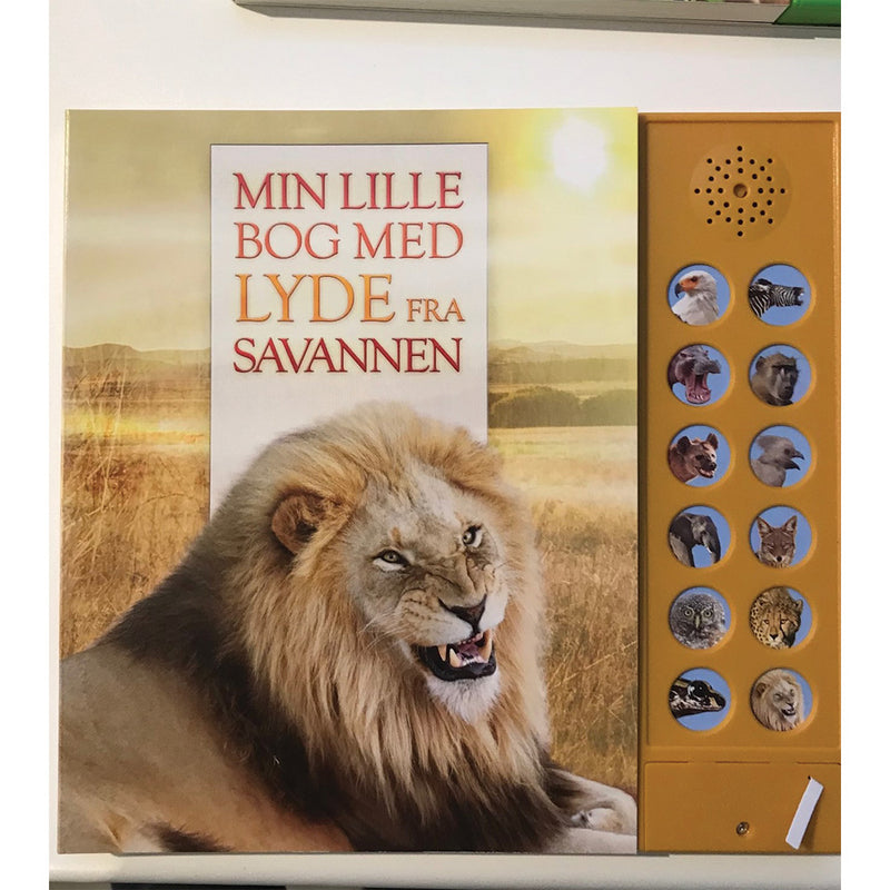 Forlaget NBC - Min lille bog med lyde fra savannen