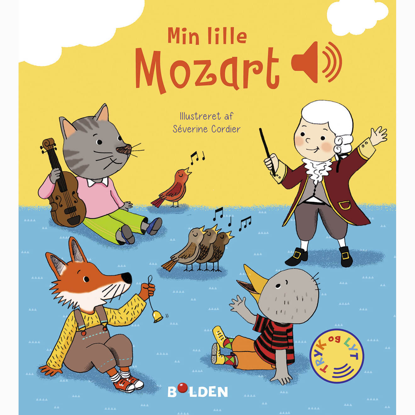 Forlaget Bolden - Min lille Mozart – En bog med lyd