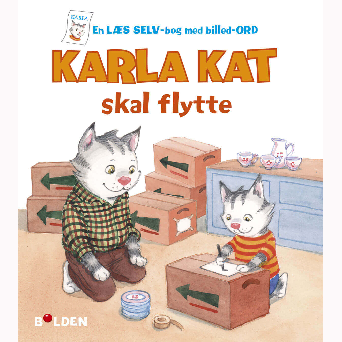 Forlaget Bolden - Karla Kat skal flytte