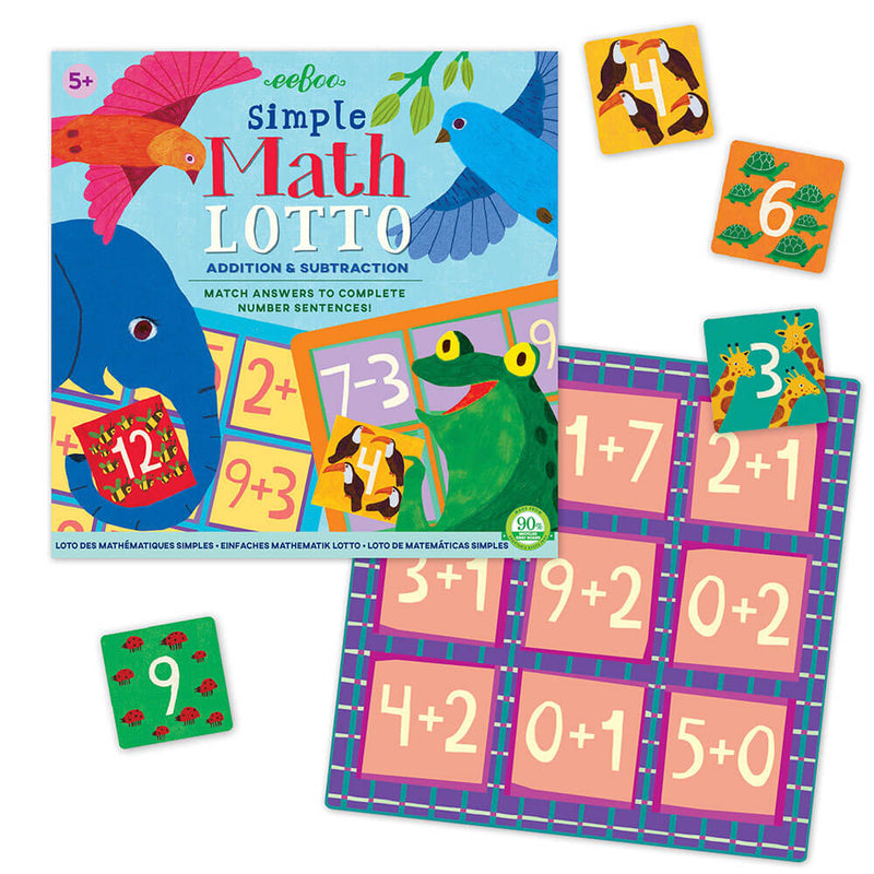 eeBoo - Billedlotteri - Let matematik