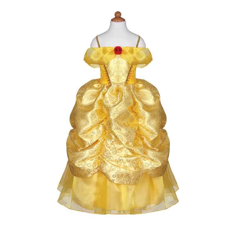 Great Pretenders - Kjole - Prinsesse - Belle Deluxe - 3-4år