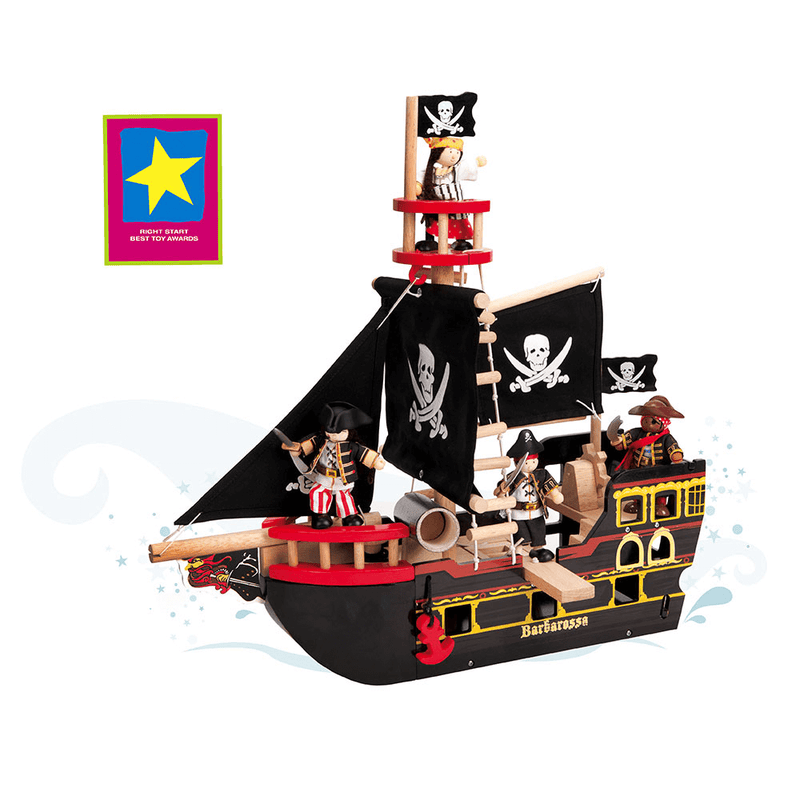 Le Toy Van - Barbarossa piratskib