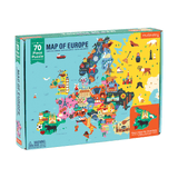 Mudpuppy - Puslespil 70 brikker - Europa
