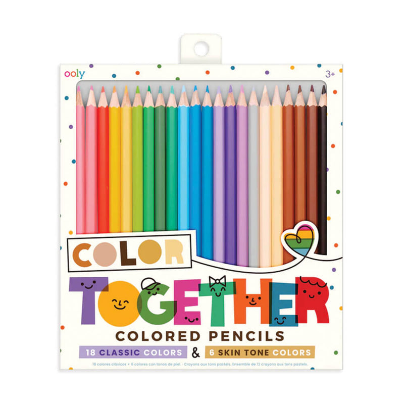 Ooly - Farveblyanter - Color together colored pencils - 24stk