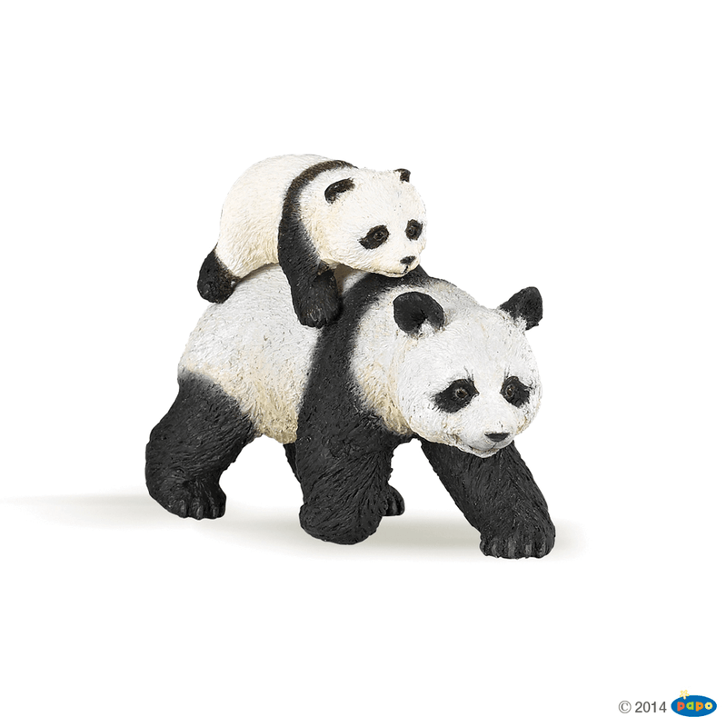 Papo - Panda med unge