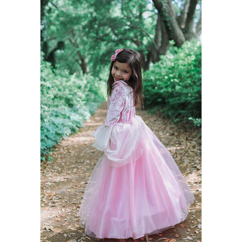 Great Pretenders - Kjole - Prinsesse - Pink Rose - 3-4år