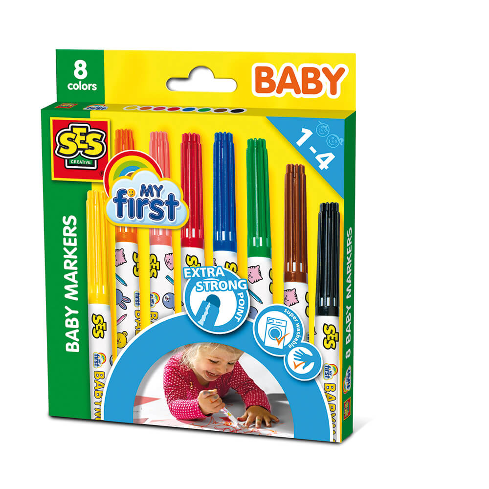 SES Creative - Babyfarver - 8 farver