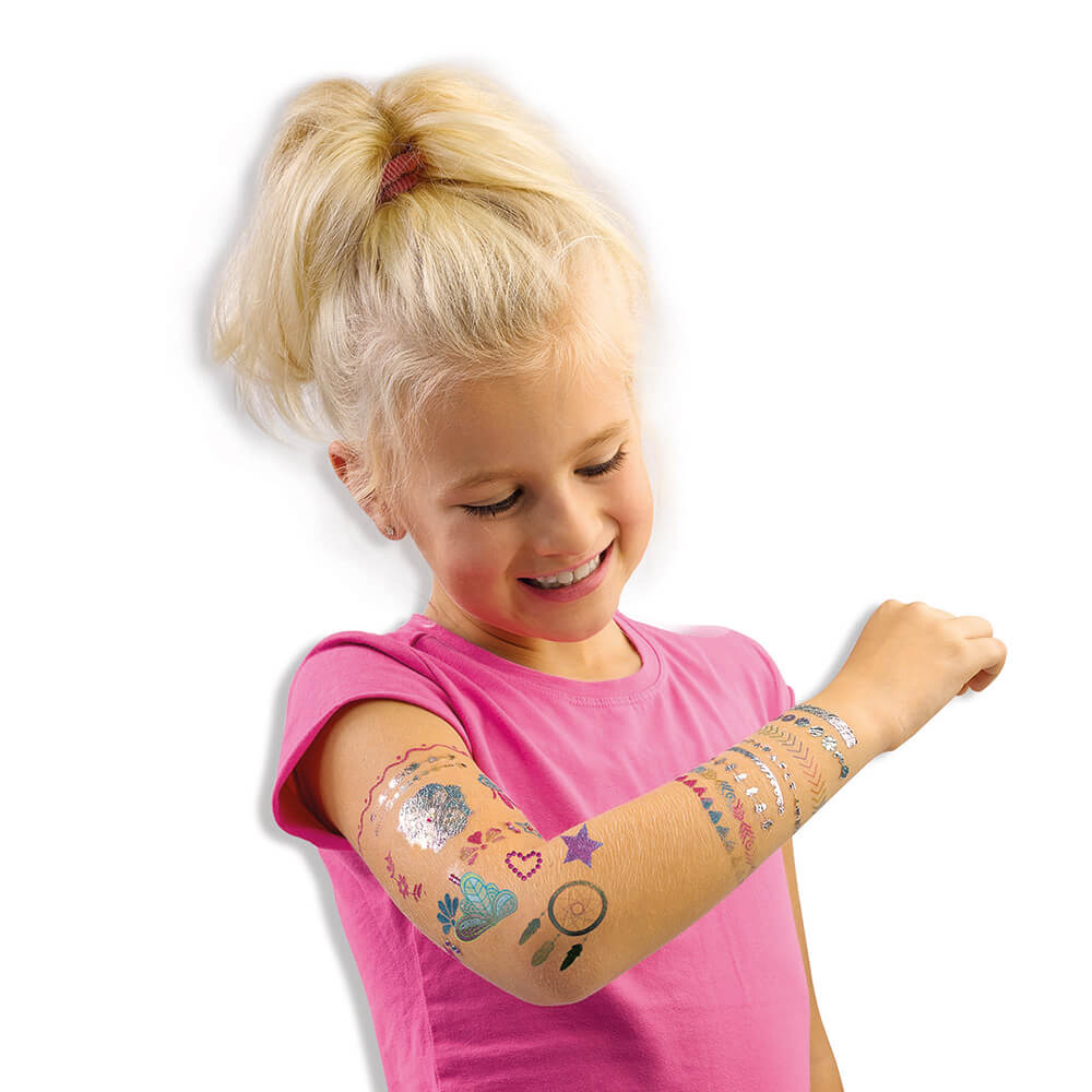 SES Creative - 3 i 1 Glitter tatoveringer