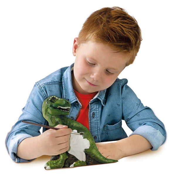 SES Creative - Støb & mal - T-Rex med skelet
