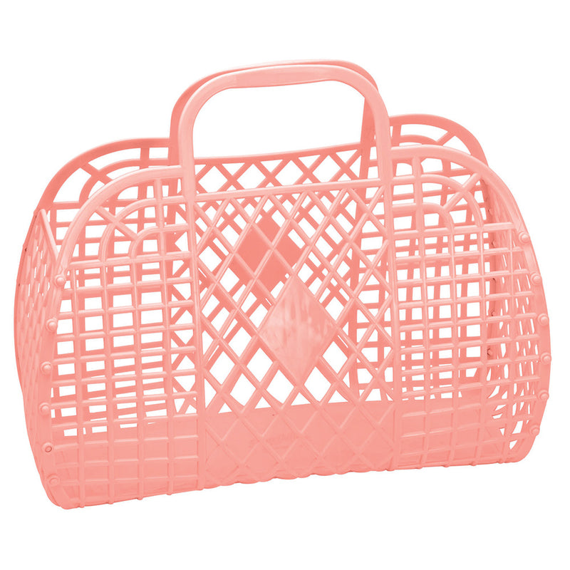 Sun Jellies - Retro Basket - Large - Peach