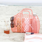 Sun Jellies - Retro Basket - Large - Peach