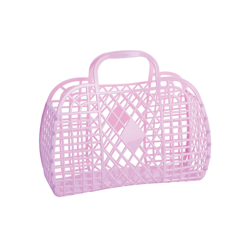 Sun Jellies - Retro Basket - Small - Lilac