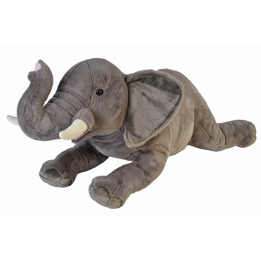 Wild Republic - Cuddlekins Jumbo - Afrikansk elefant 76 cm.