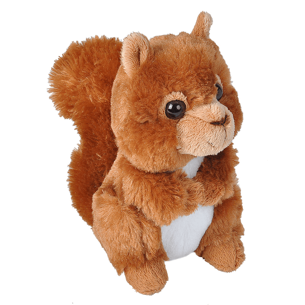 Wild Republic - Hug'ems - Rødt egern 18 cm.