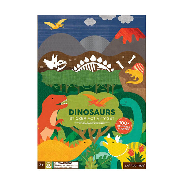 Petit Collage - Klistermærker - Dinosaur