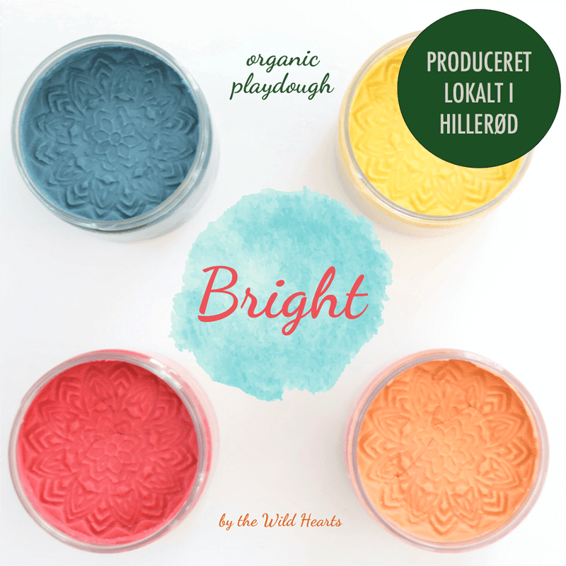 The Wild Hearts - Økologisk Modellervoks - Bright - 4 x 200g