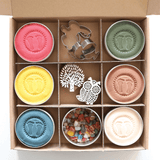 The Wild Hearts - Økologisk Modellervoks - Creative - 6 x 150g